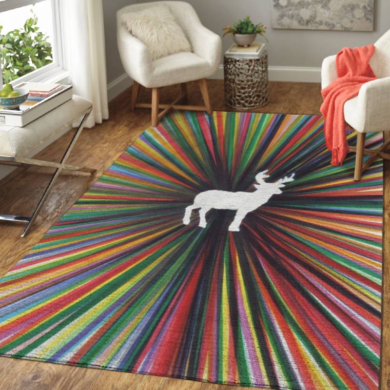 young deer – Animals Area Rug Carpet