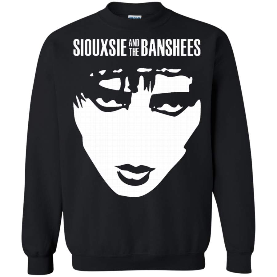 AGR Siouxsie And The Banshees Crewneck Pullover Sweatshirt