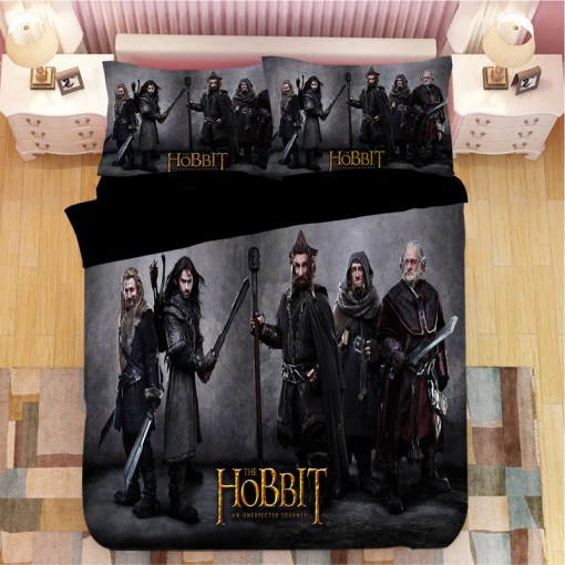 The Lord Of The Rings 8 Duvet Cover Pillowcase Home Decor 3D Bedding Set 3959