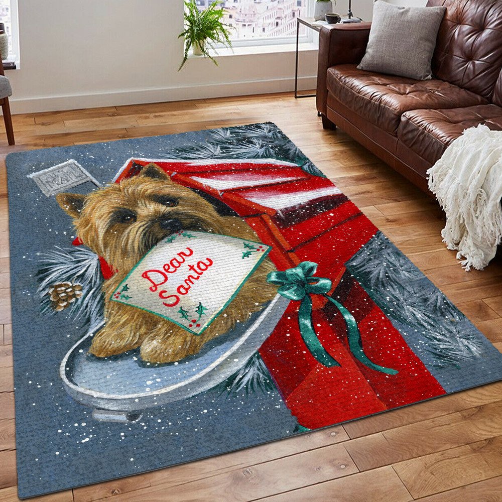 Santa Shark Christmas Rug, Santa Cruz Rug, Santa Area Rug, Santa Whale Printing Floor Mat Carpet, Cairn Santa Rug, Gifts For Santa