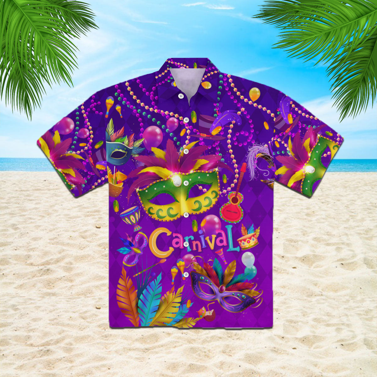 Happy Mardi Gras Hawaii Shirt For Men Women Ha83396