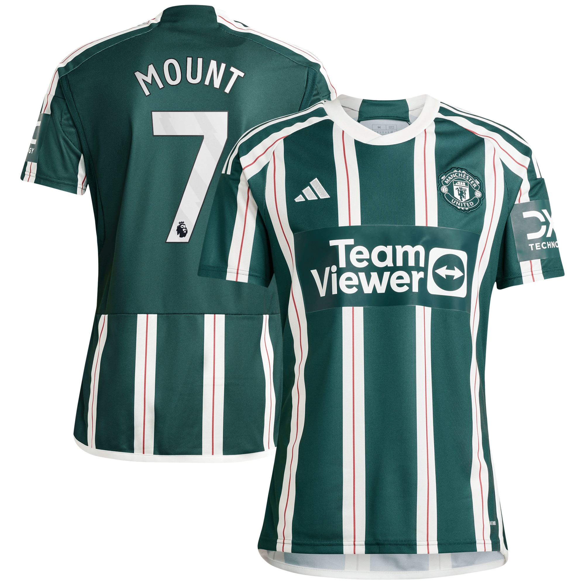 Mason Mount Manchester United 2023/24 Away Replica Player Jersey – Green