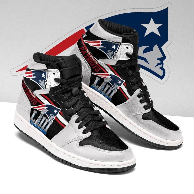 New England Patriots 1 Unisex Air Jordan Custom Sneaker