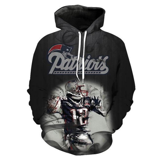 New England Patriots 82 Unisex 3D Hoodie Gift For Fans