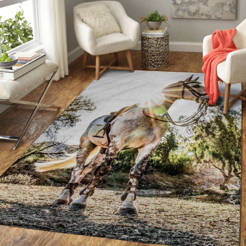 Royal horse – Animals Area Rug Carpet