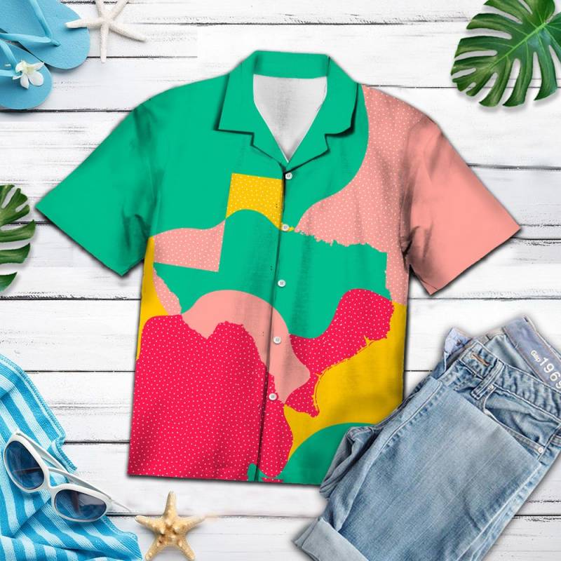 Amazing Colorful Texas H7844 – Hawaiian Shirt