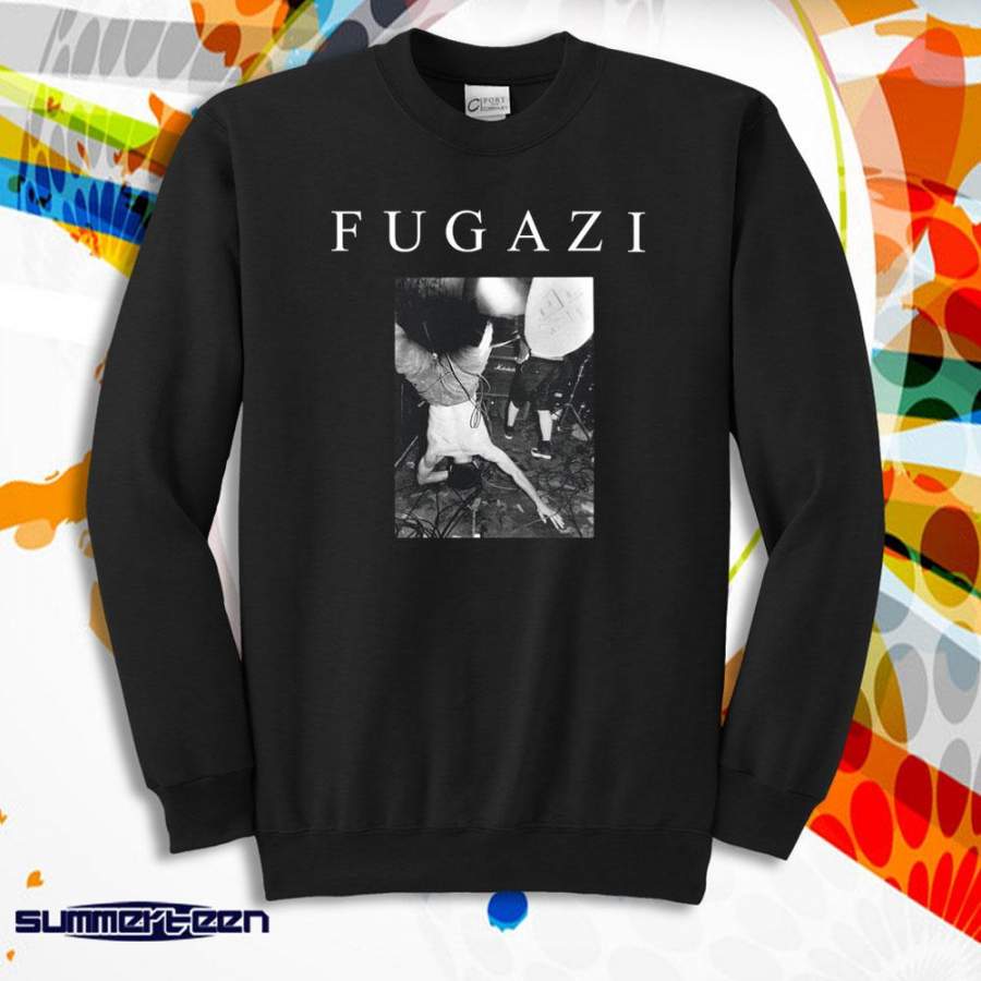 Fugazi Waiting Room Dc Hardcore Vegetarian Sweatshirt T-Shirt