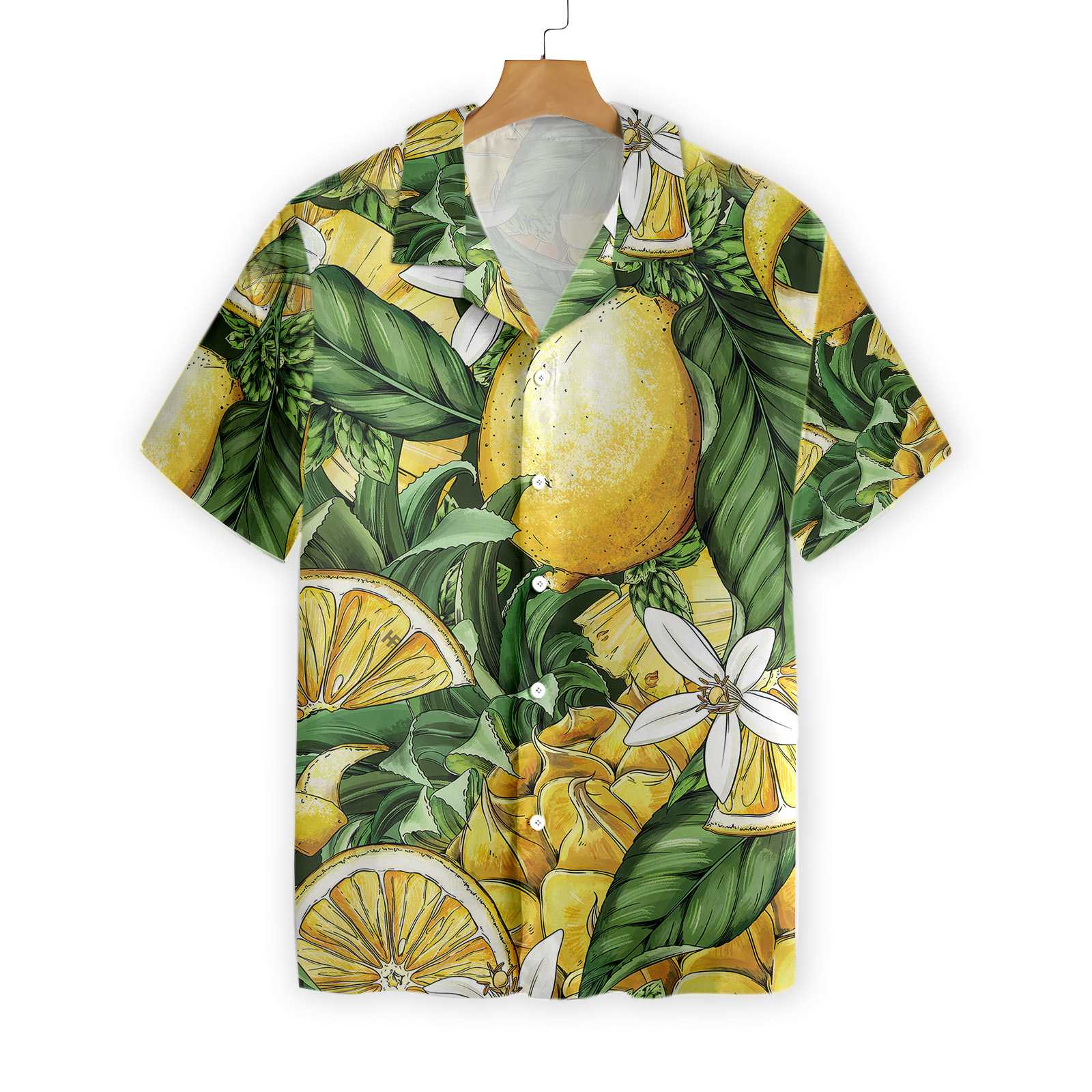 Luxury Summer Lemon Pineapple Hawaii Shirt Ha59365