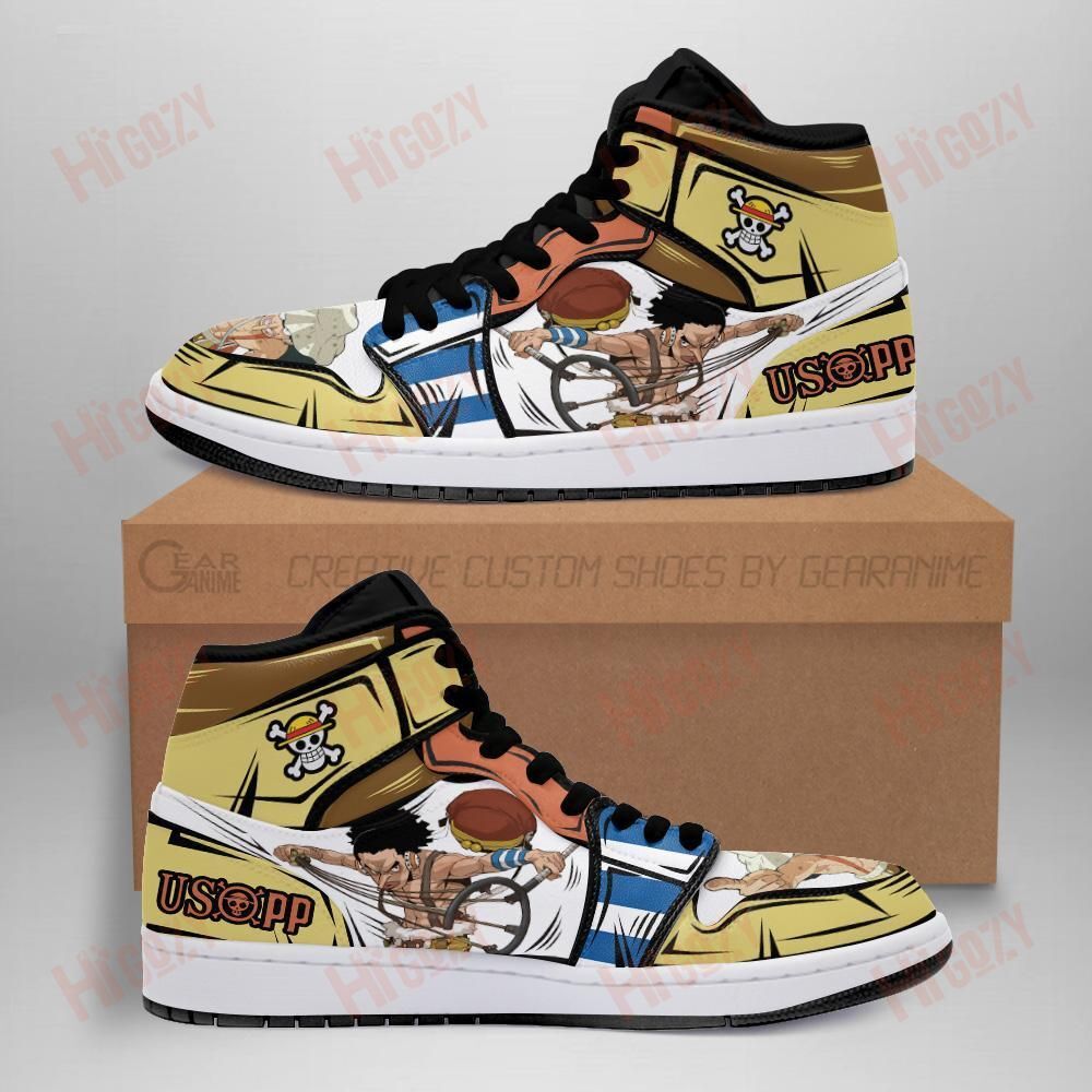 The Sniper Usopp Sneakers Custom Anime One Piece Shoes