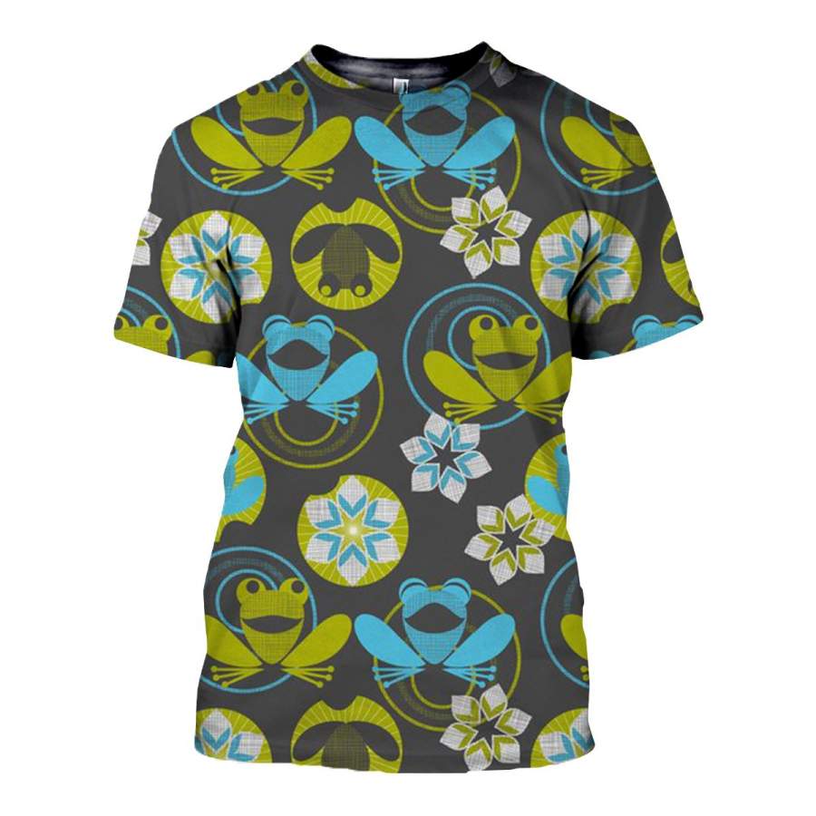 3D All Over Printed Frog T Shirt Hoodie 71201918