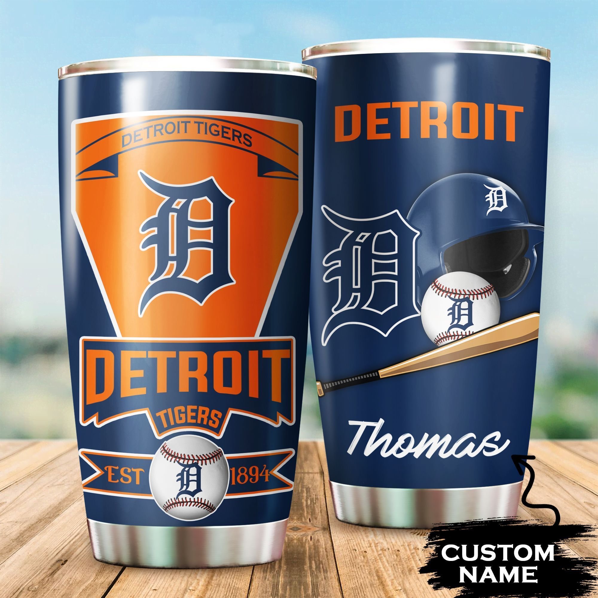 Detroit Tigers Custom Tumbler 127 L1BTH0198