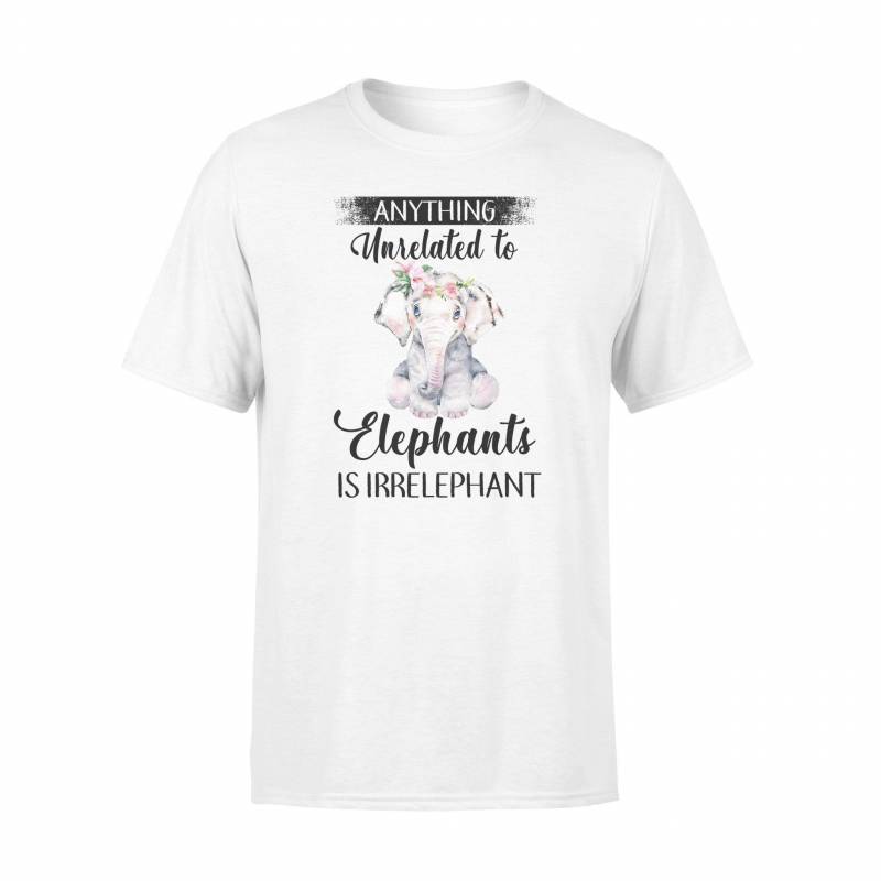 Anything Unrelated To Elephant – Graphic Design Tee Photo T-shirt