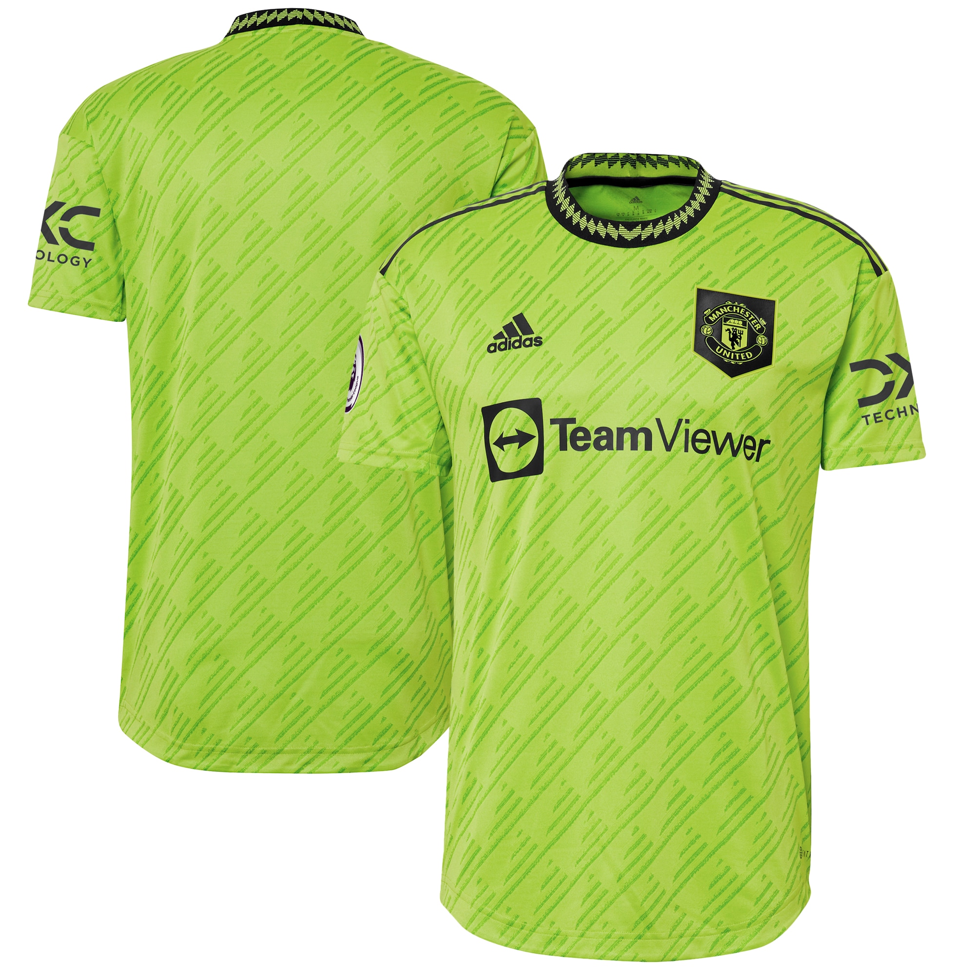 Manchester United 2022/23 Third Authentic Jersey – Neon Green