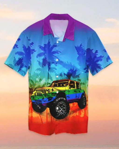 Jeep Lgbt Hawaii Shirt Unisex Adult Ha55075