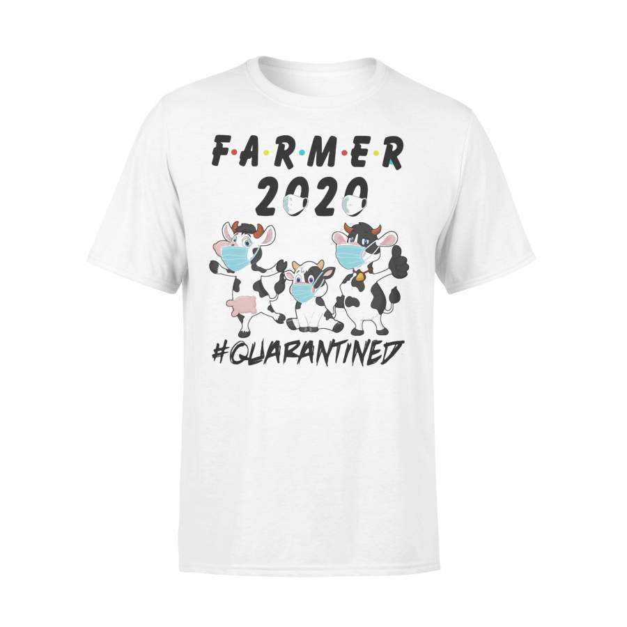 Farmer 2020 #quarantined Cow  T-shirt