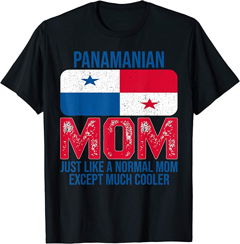 Vintage Panamanian Mom Panama Flag Design Mother’s Day T-Shirt