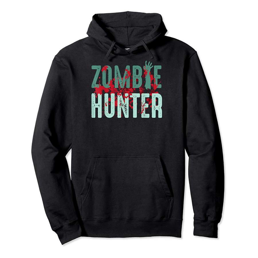 Zombie Hunter Halloween Cute Deadly Deer Hunting Gift Hoodie