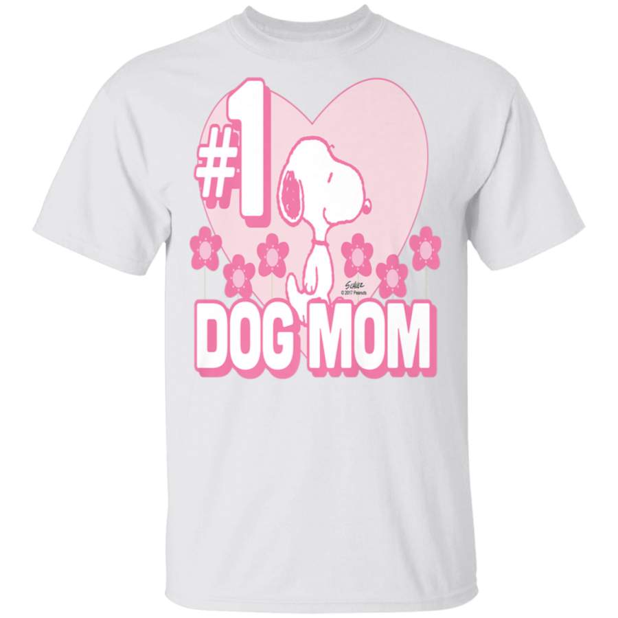 Peanuts Snoopy 1 Dog Mom T-Shirt