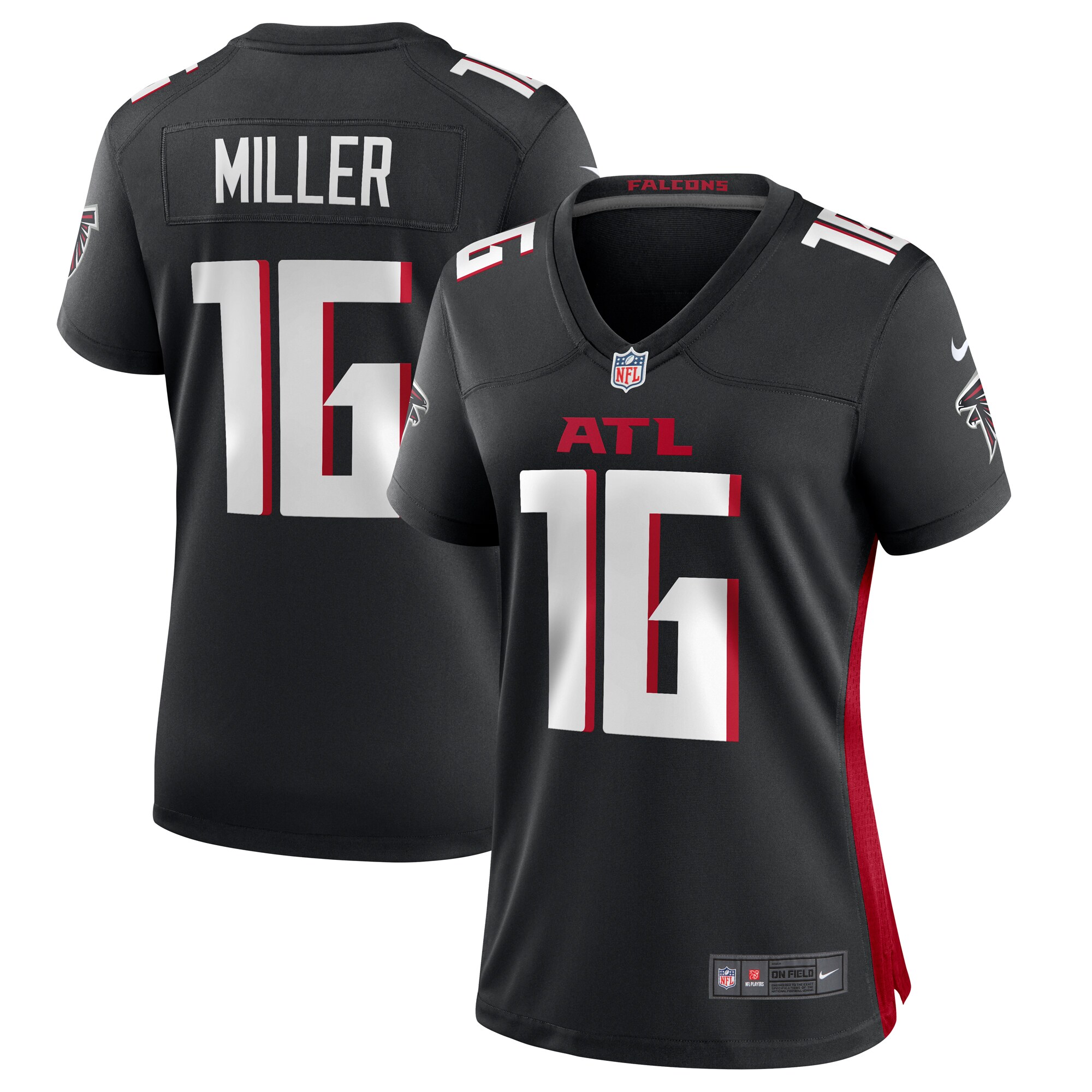 Scotty Miller Atlanta Falcons Women's Game Player Jersey – Red