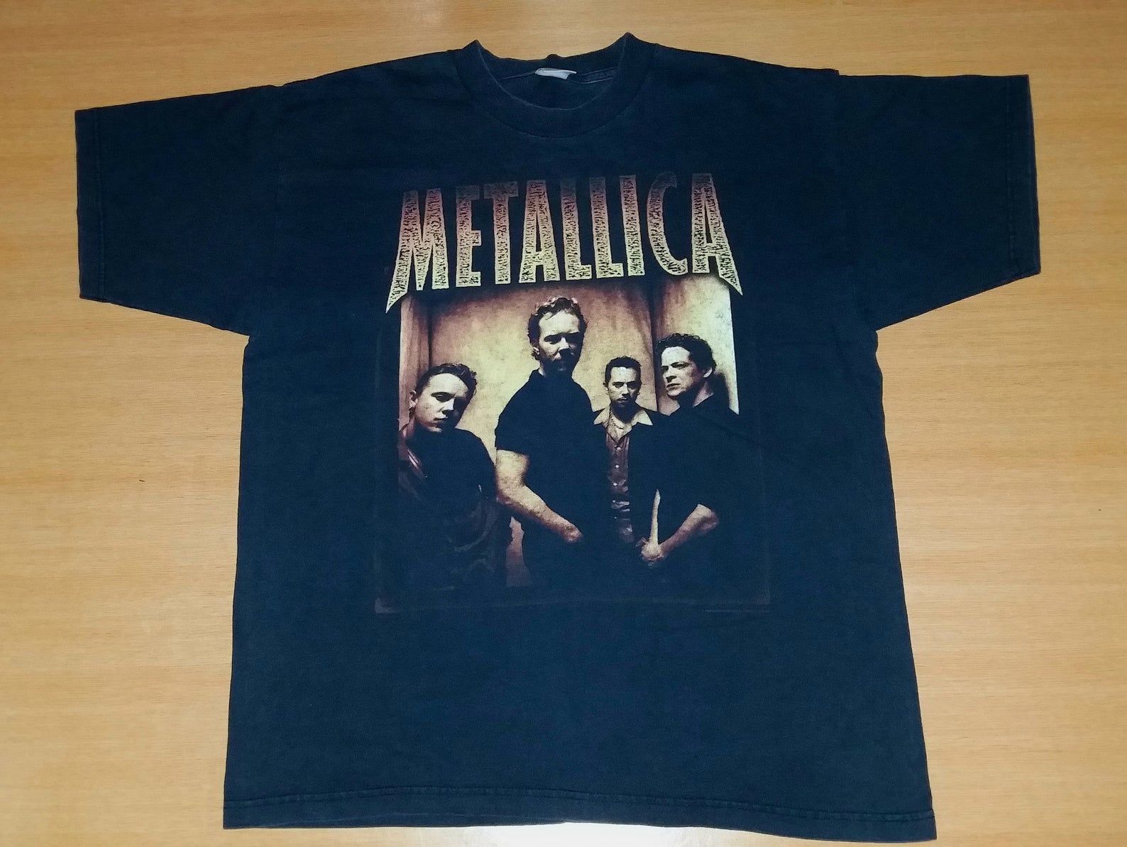 Vintage 1998 Metallica Reload World Tour Concert Promo Album Iron Maiden Anthrax Slayer Megadeth L 90S T-Shirt