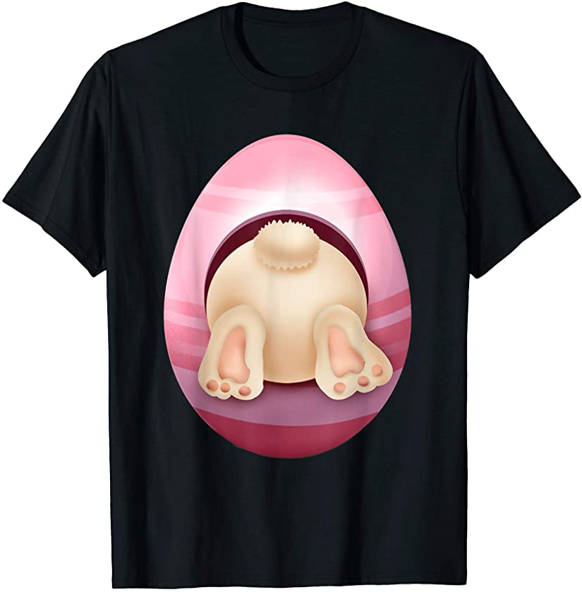 Easter Bunny Basket Eggs Costume Women Men T-Shirt