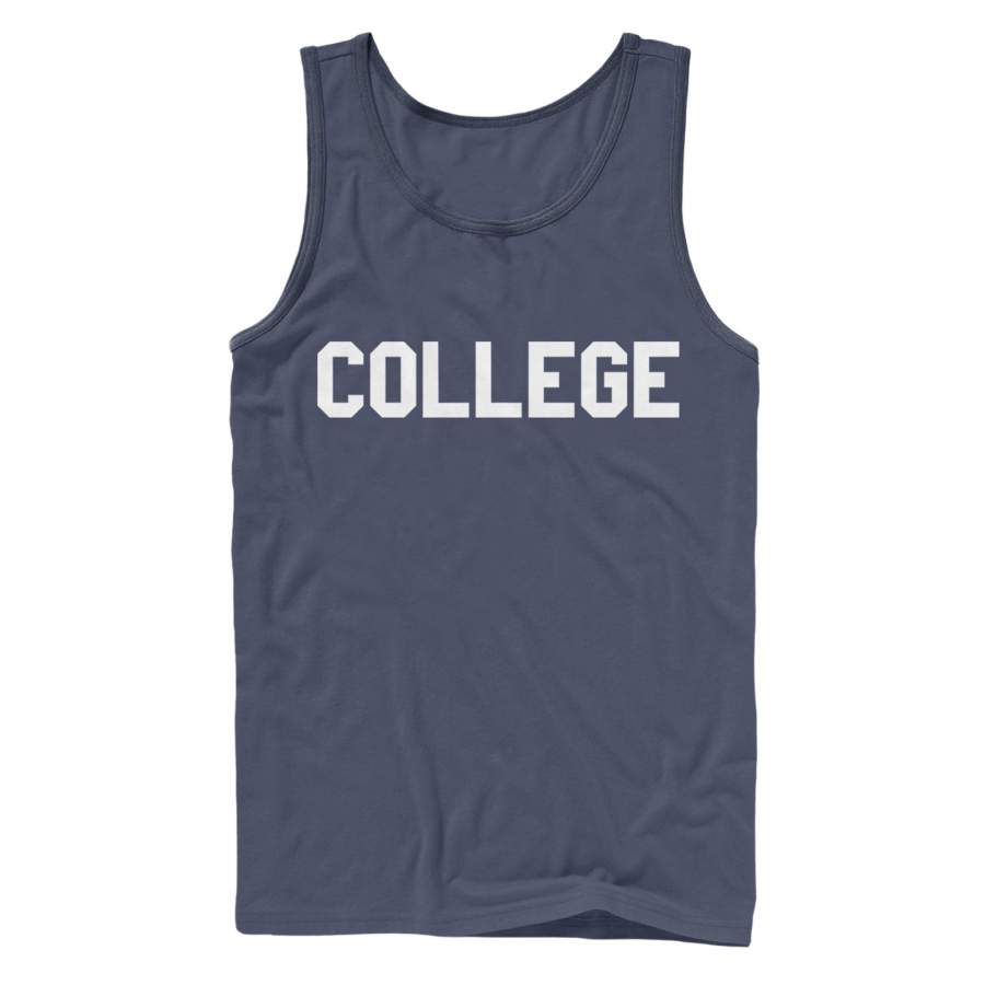 Animal House Men’s College Text  Tank Top