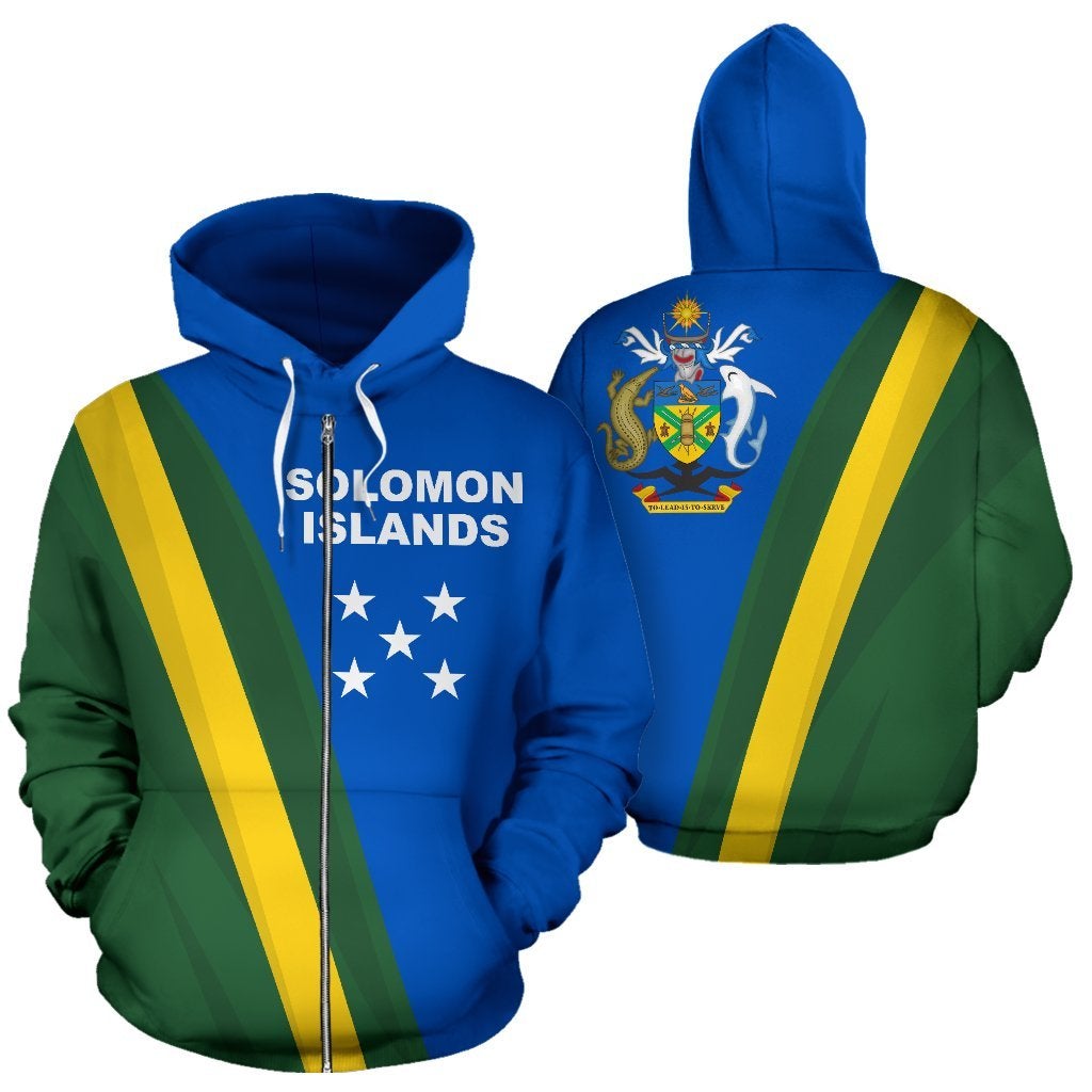 Solomon Islands Zip Hoodie, Special Version Ealbeauty Store