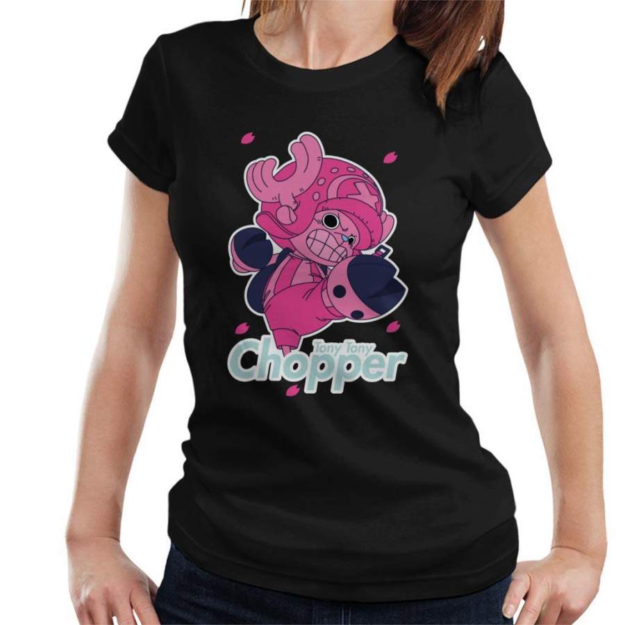 Tony Tony Chopper Kick One Piece Women’s T-shirt
