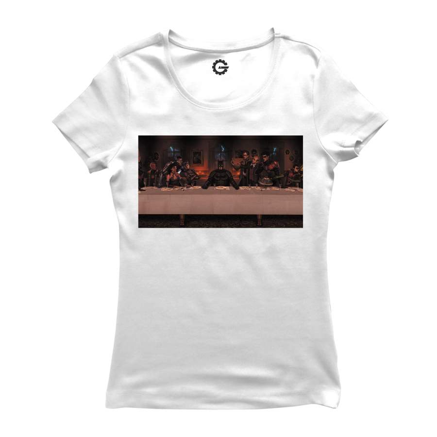 The Last Supper Batman Women Tshirt