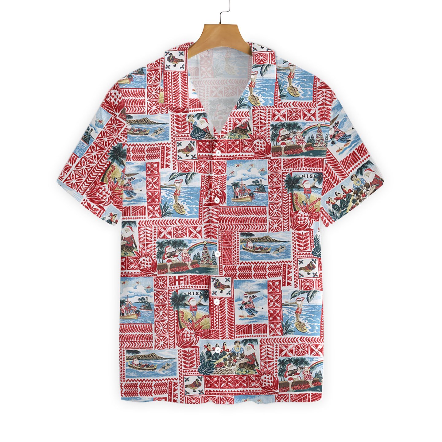 Merry Christmas Santa Claus 20 2610 Hawaii Shirt Ha110286