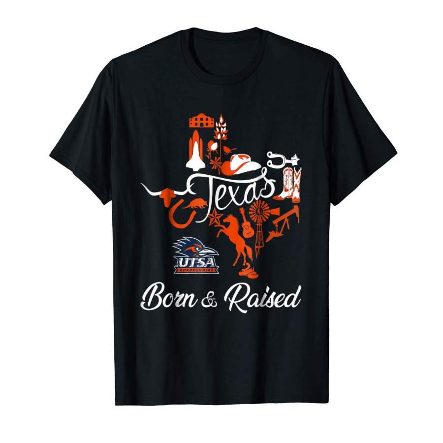 UTSA Roadrunners Born & Raised T-Shirt – Apparel – Tmerch Store