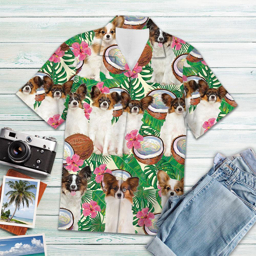 Papillon Tropical Coconut Hawaii Shirt Ha38332