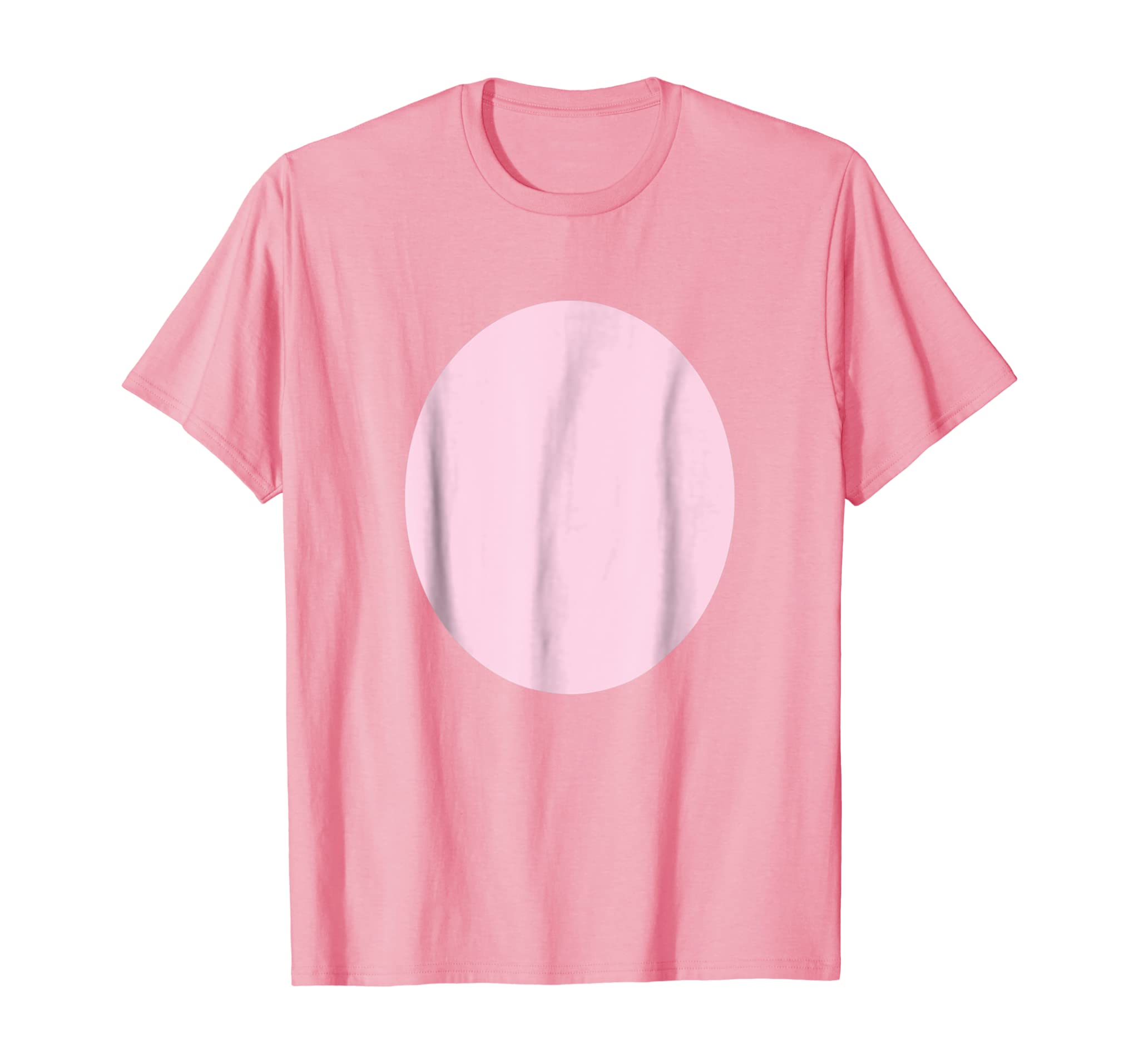 Pig Belly Pink Fur Barnyard Animal Halloween Costume Shirt