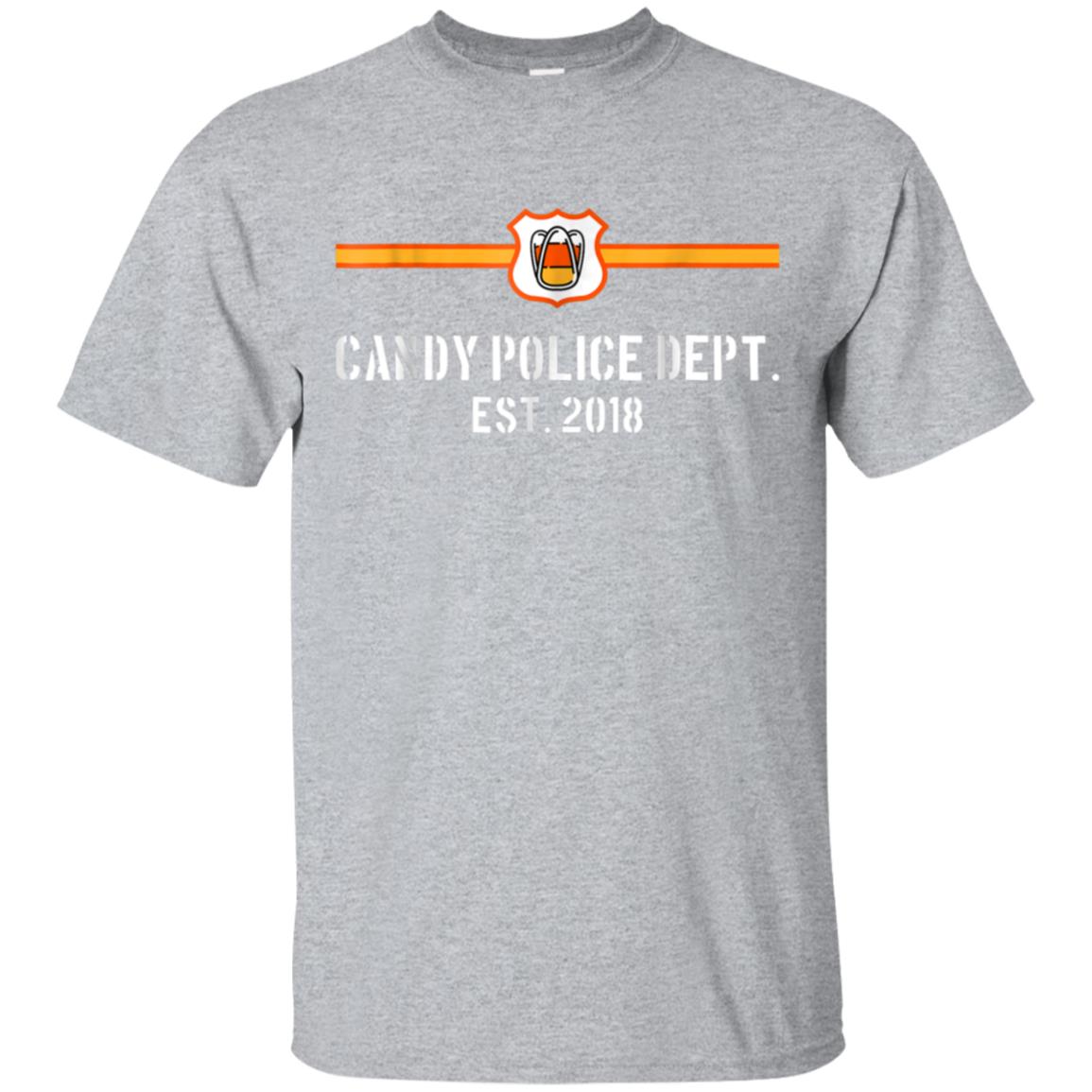 Candy Police Halloween Funny T-Shirt