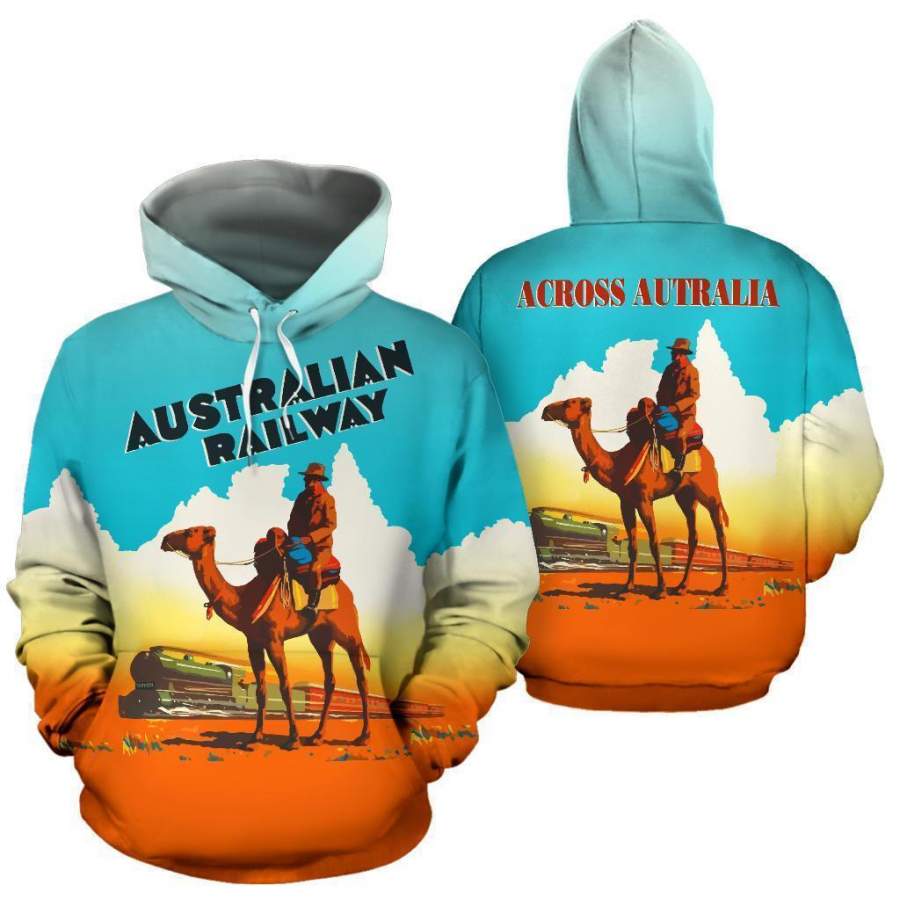 Australian Railway All Over Print Hoodie – NNK1431