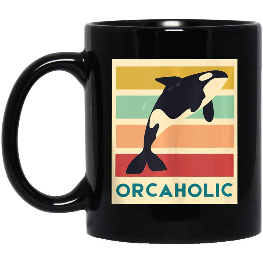 Vintage Orca Graphic – Whale Sea Activist Coffee Mug