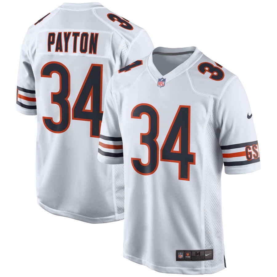 Walter Payton Chicago Bears Nike Retired Player Game Jersey – White