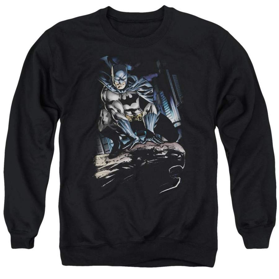 Batman – Perched Adult Crewneck Sweatshirt