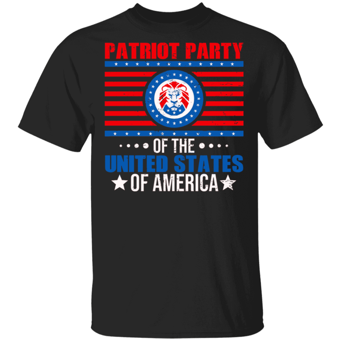 The Patriot Party Shirt Maga Lion Patriot Party Of The United State Of American Political Shirt