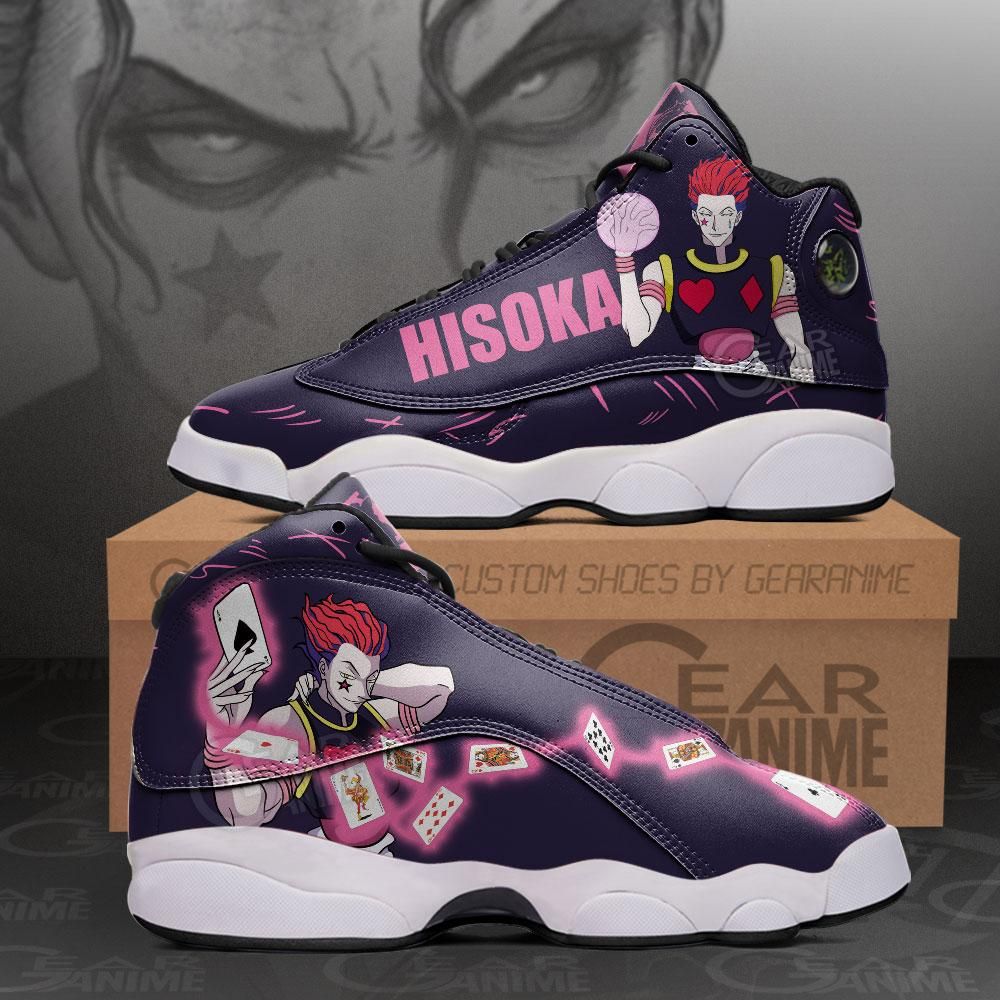 Hisoka Sneakers JD13 Hunter X Hunter Custom Anime Shoes