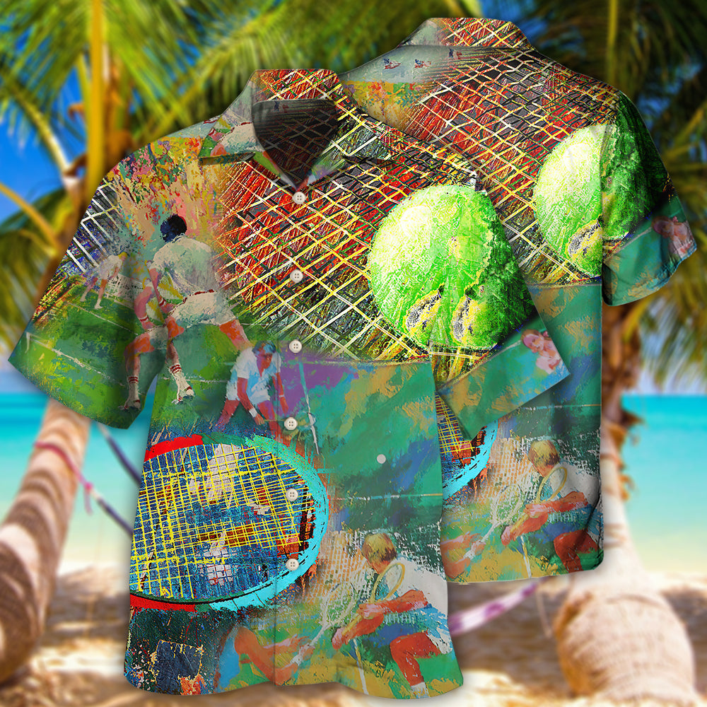 Tennis Colorful Hawaii Shirt Ha82531