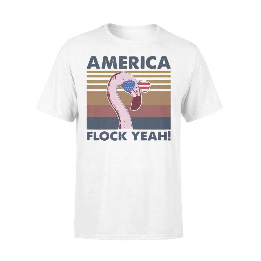 Flamingo America Flock Yeah Vintage T-shirt