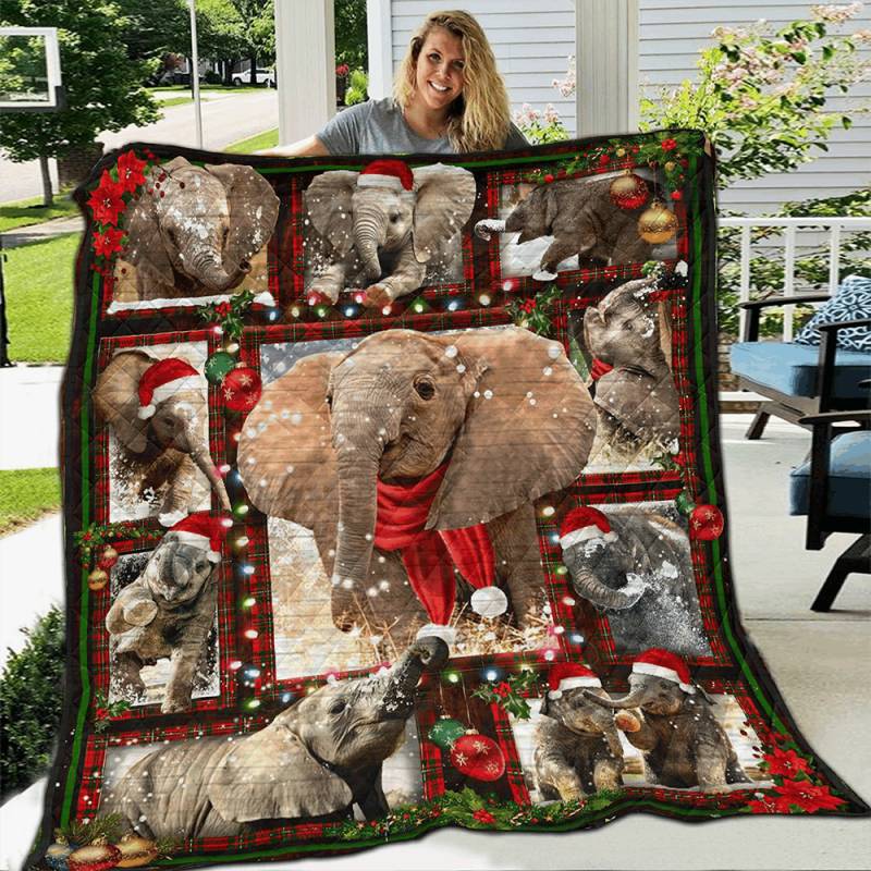 Amazing Elephant V1 QE Quilt