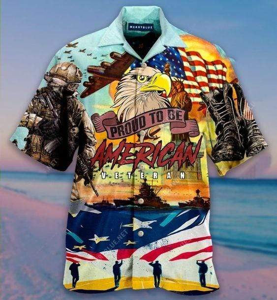 American Veteran Hawaiian Shirt – For Men And Women