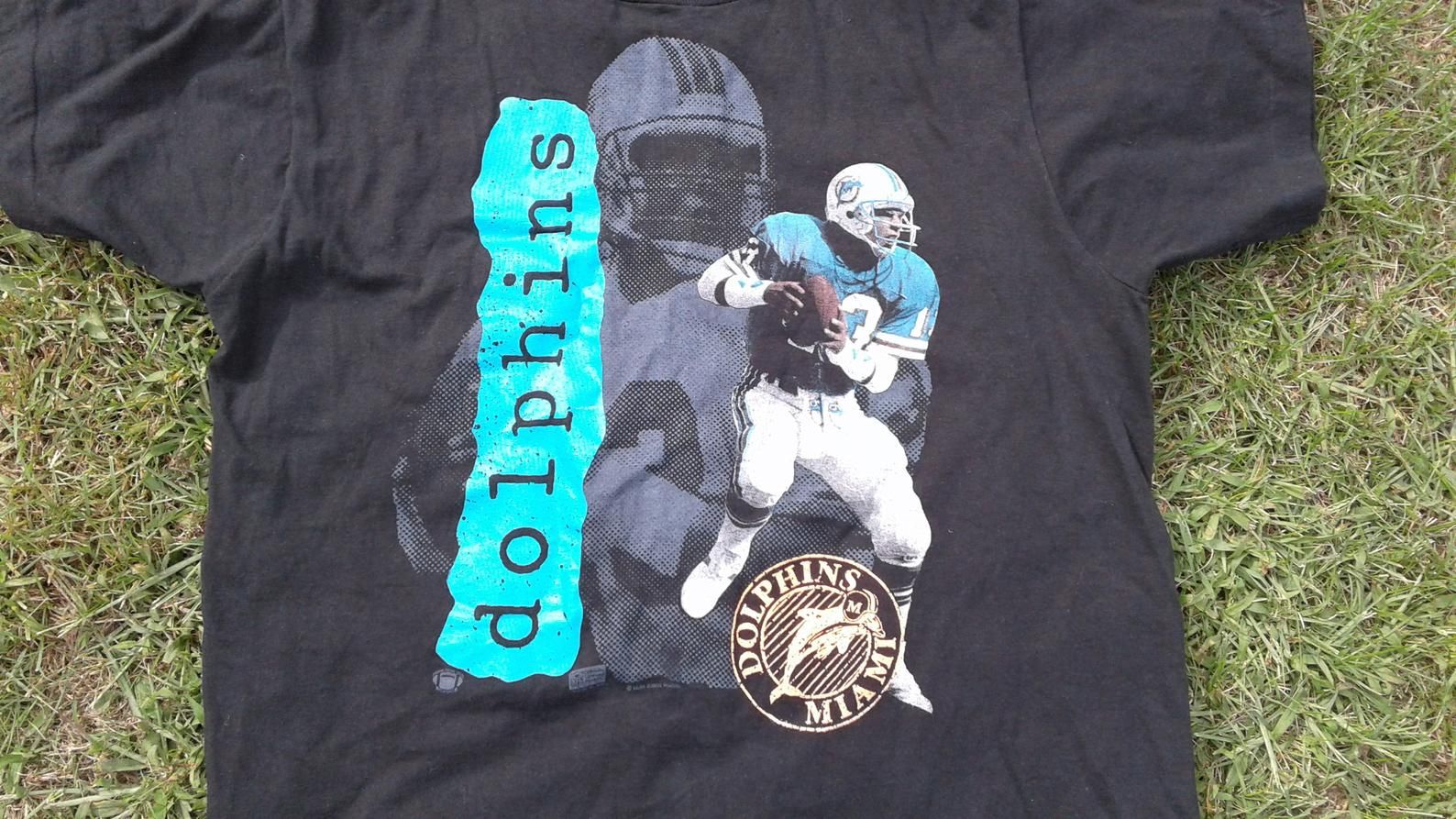 Vintage 1987 Miami Dolphins / Dan Marino Vintage T-Shirt Made In Usa