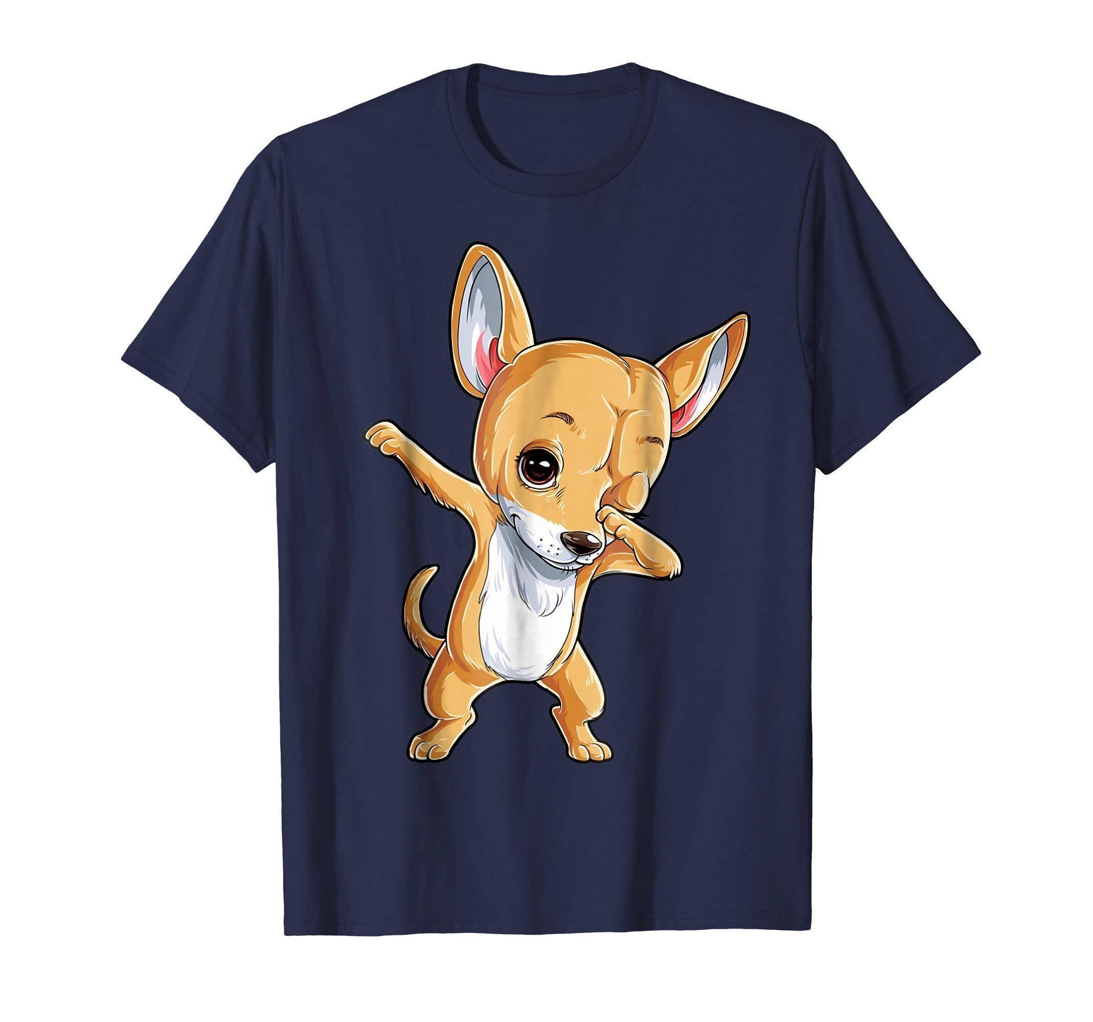 Dabbing Chihuahua T Shirt Boys Dab Dance Puppy Lovers Gifts