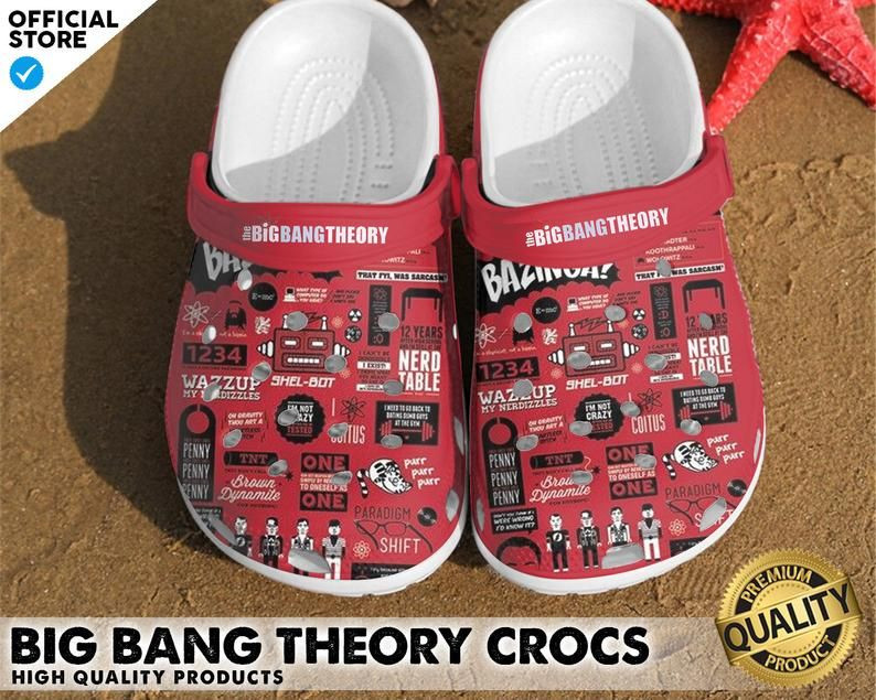 The Big Bang Theory Crocs Clog Shoes