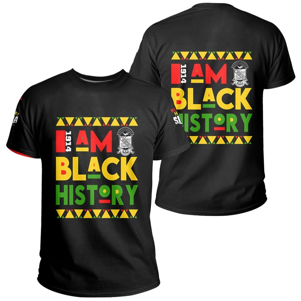 Fraternity Tshirt – Black History Phi Beta Sigma Tee