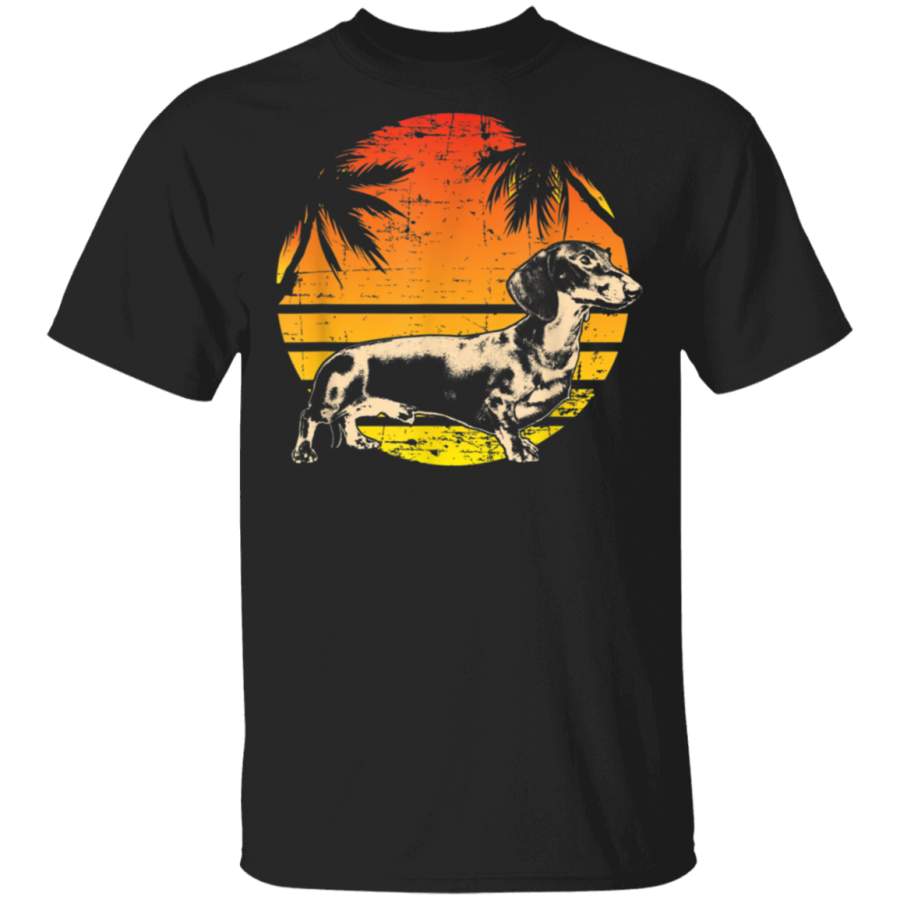 Dachshund Distressed Wiener Vintage Design TShirt