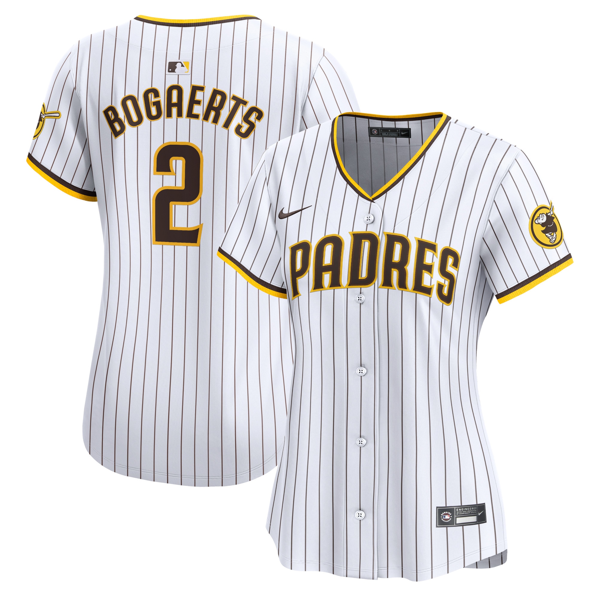 Xander Bogaerts San Diego Padres Women's Home Limited Player Jersey – White